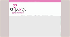 Desktop Screenshot of en-pareja.com